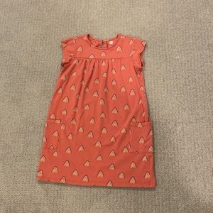 Tea Collection Rainbow Print Pocket Dress